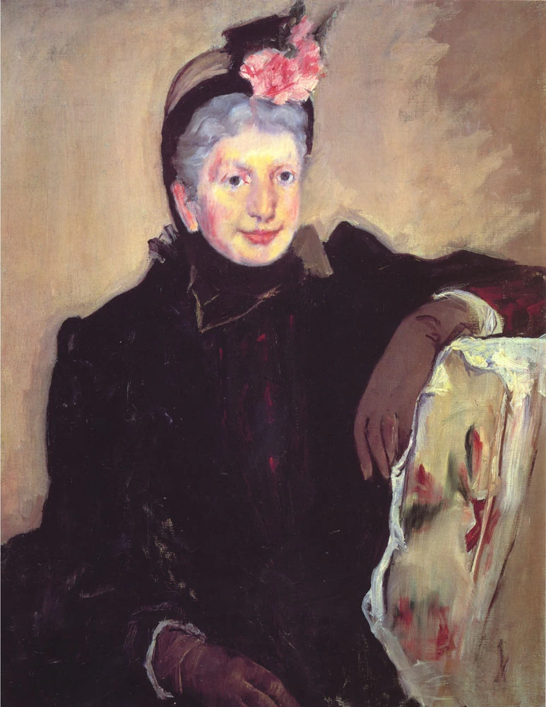 Mary Cassatt - 200, Ritratto di una signora anziana, 1883